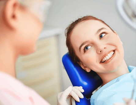 Joplin Dental Services patient in exam chair